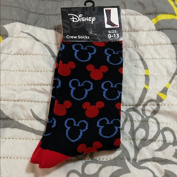Disney Pink and Black Crew Socks Set-🎉5/$25🥳 - Picture 5 of 5